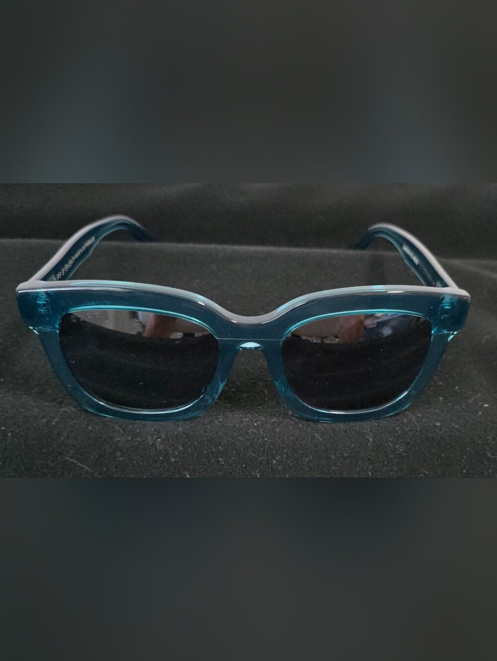 Diff Teal Blue Sunglasses - Stylish UV Protective Shades